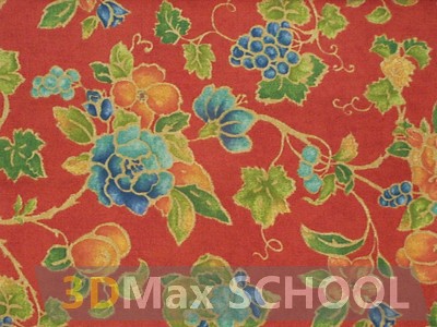 Текстуры ткани с цветами - 102