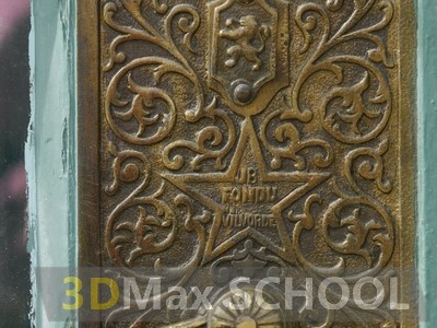 Текстуры старинных орнаментов, узоров и отделки - 508