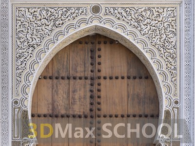 Текстуры старинных орнаментов, узоров и отделки - Мавританские узоры - 12