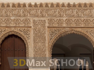 Текстуры старинных орнаментов, узоров и отделки - Мавританские узоры - 2
