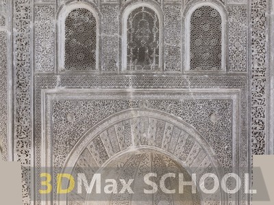 Текстуры старинных орнаментов, узоров и отделки - Мавританские узоры - 29
