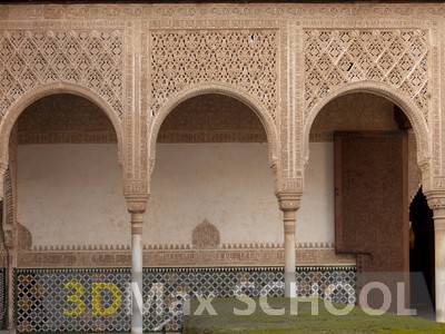 Текстуры старинных орнаментов, узоров и отделки - Мавританские узоры - 3