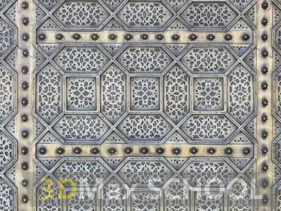Текстуры старинных орнаментов, узоров и отделки - Мавританские узоры - 60