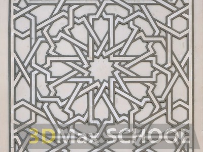 Текстуры старинных орнаментов, узоров и отделки - Мавританские узоры - 71