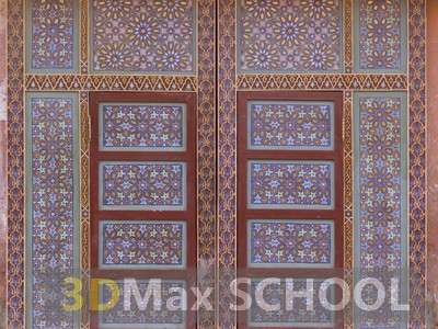 Текстуры старинных орнаментов, узоров и отделки - Мавританские узоры - 91