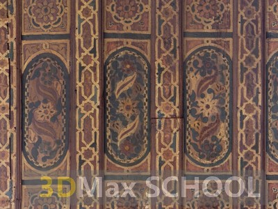 Текстуры старинных орнаментов, узоров и отделки - Мавританские узоры - 130