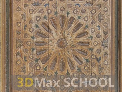 Текстуры старинных орнаментов, узоров и отделки - Мавританские узоры - 133