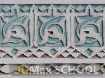 Текстуры старинных орнаментов, узоров и отделки - Мавританские узоры - 158