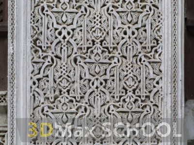 Текстуры старинных орнаментов, узоров и отделки - Мавританские узоры - 165