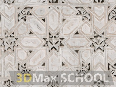 Текстуры старинных орнаментов, узоров и отделки - Мавританские узоры - 171