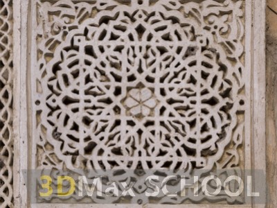 Текстуры старинных орнаментов, узоров и отделки - Мавританские узоры - 173