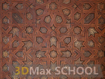 Текстуры старинных орнаментов, узоров и отделки - Мавританские узоры - 30