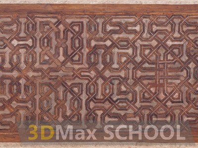 Текстуры старинных орнаментов, узоров и отделки - Мавританские узоры - 33
